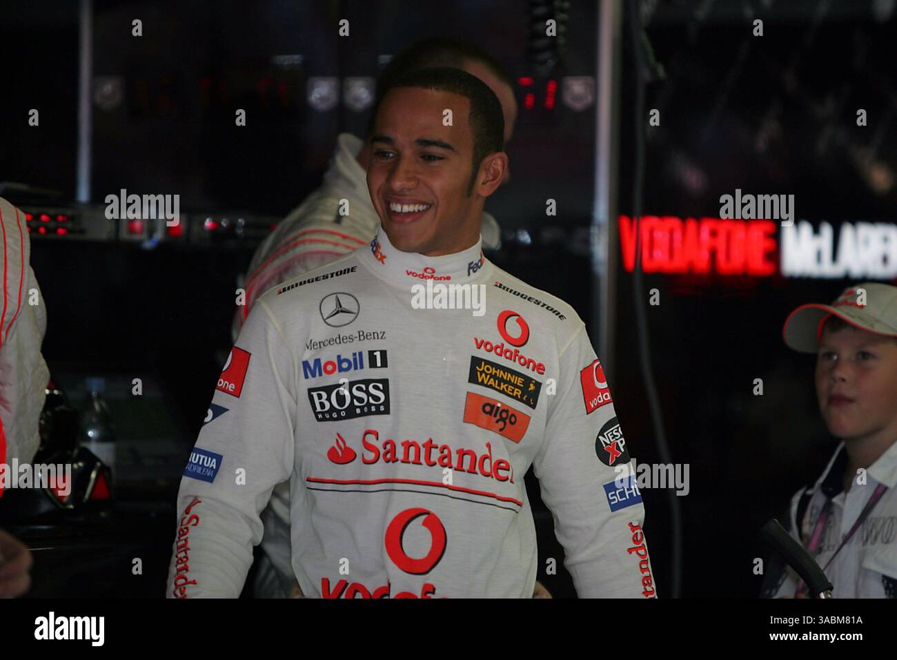 Lewis Hamilton (GBR) McLaren...Championnat du monde de formule 1, Rd16, Grand Prix de Chine, Race Day, circuit international de Shanghai, Shanghai, Chine, dimanche 7 octobre 2007. (Crédit image : ©Sutton Motorsports/ZUMA Press) RESTRICTIONS : UK Rights OUT ! Banque D'Images