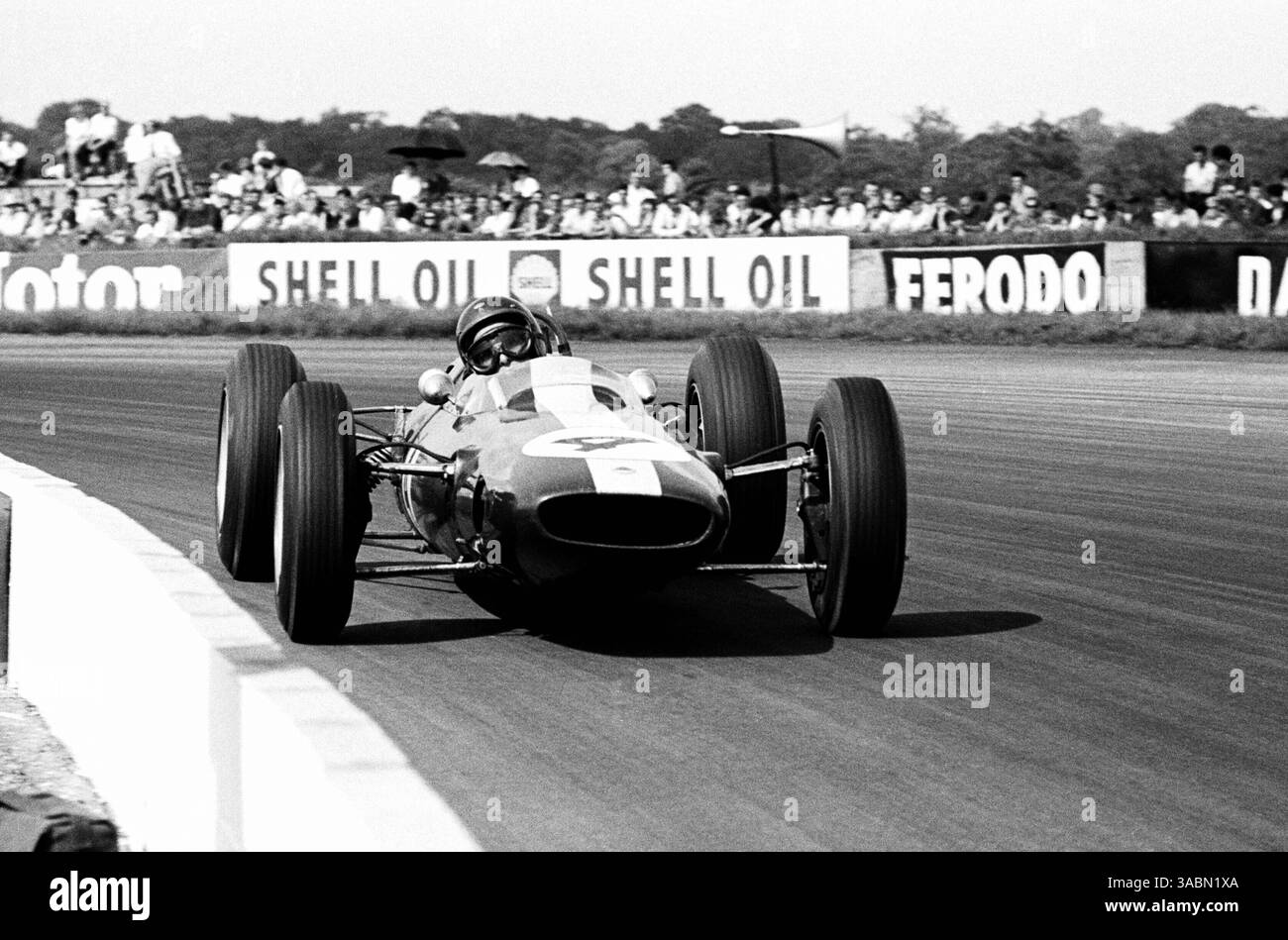 GP britannique, Silverstone, 20 juillet 1963..vainqueur Jim Clark Lotus 25 (image crédit : ©Sutton Motorsports/ZUMA Press) Banque D'Images