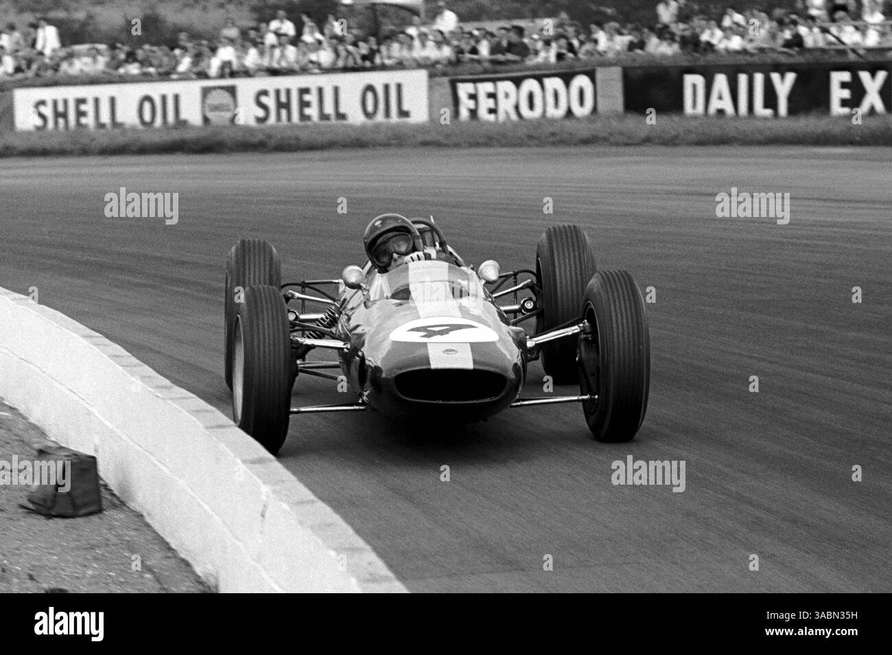 Vainqueur de la course Jim Clark (GBR) Lotus 25...Grand Prix de Grande-Bretagne, Silverstone, 20 juillet 1963. (Crédit image : ©Sutton Motorsports/ZUMA Press) Banque D'Images