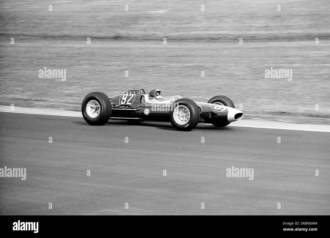 Jim Clark (GBR) Lotus Ford, en route vers la 2ème place...Indianapolis 500, Indianapolis, USA. ..30 mai 1963. (Crédit image : ©Sutton Motorsports/ZUMA Press) Banque D'Images