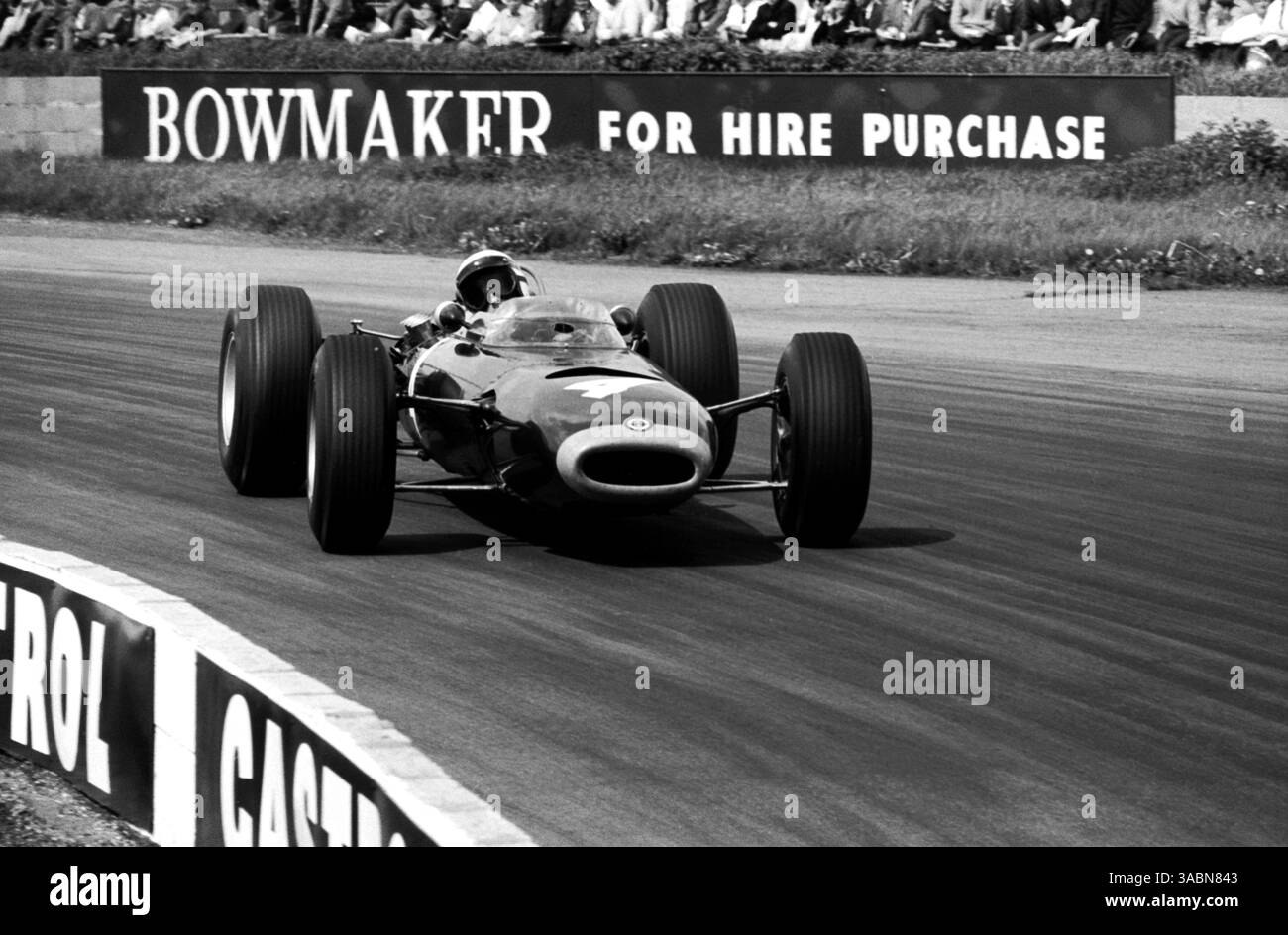 Jackie Stewart (GBR) BRM P261 a terminé cinquième... Grand Prix de Grande-Bretagne, Silverstone, 10 juillet 1965. (Crédit image : ©Sutton Motorsports/ZUMA Press) Banque D'Images