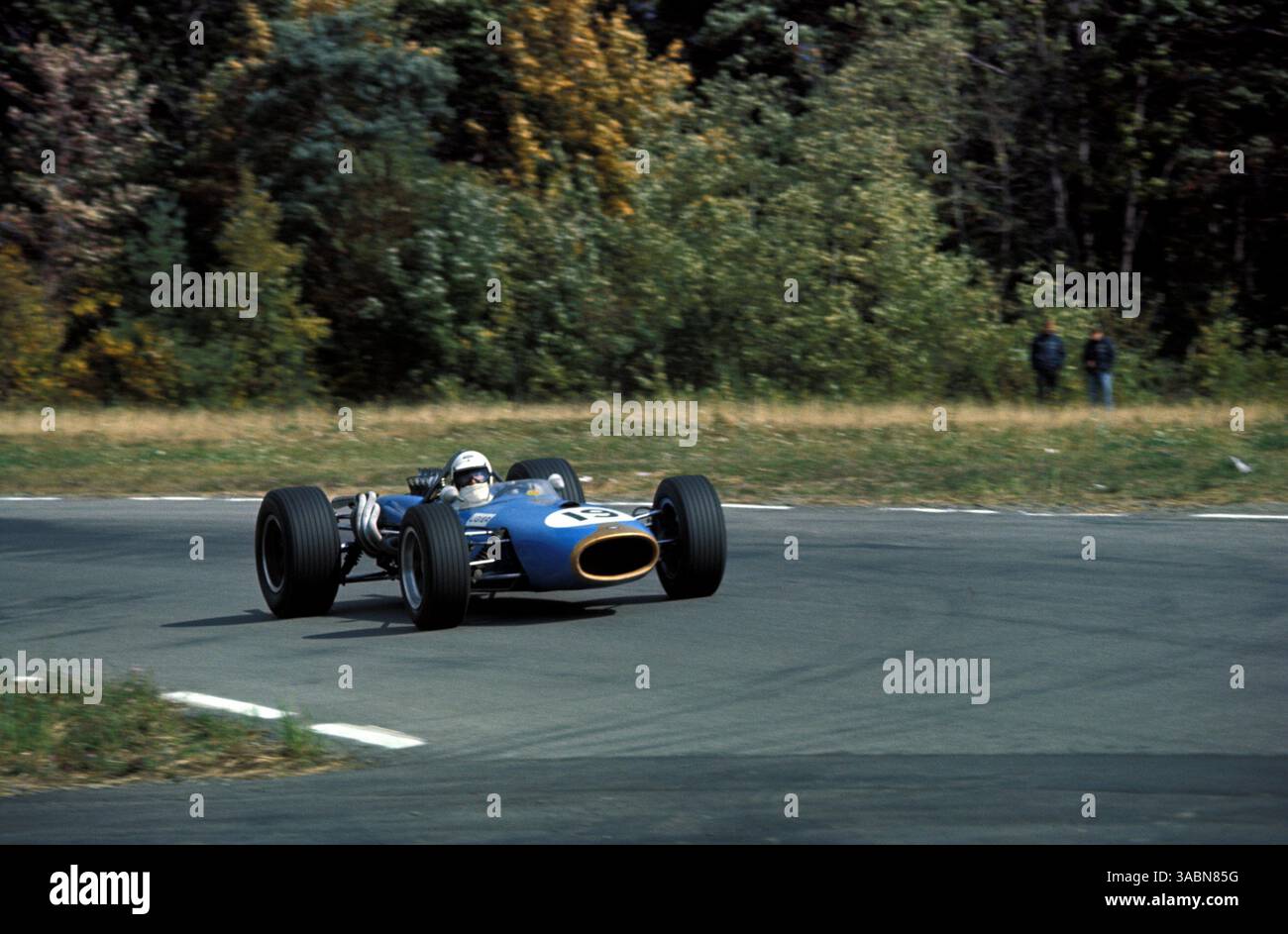 Guy Ligier (FRA) Brabham Repco BT20, retraité au tour 44...Championnat du monde de formule 1, RD10, Grand Prix des États-Unis, Watkins Glen, États-Unis. 1er octobre 1967...meilleure IMAGE (crédit image : ©Sutton Motorsports/ZUMA Press) Banque D'Images