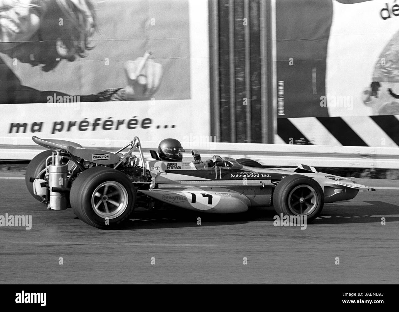 Ronnie Peterson(SWE) mars 701..GP de Belgique, Spa, 7 juin 1970 (crédit image : ©Sutton Motorsports/ZUMA Press) Banque D'Images