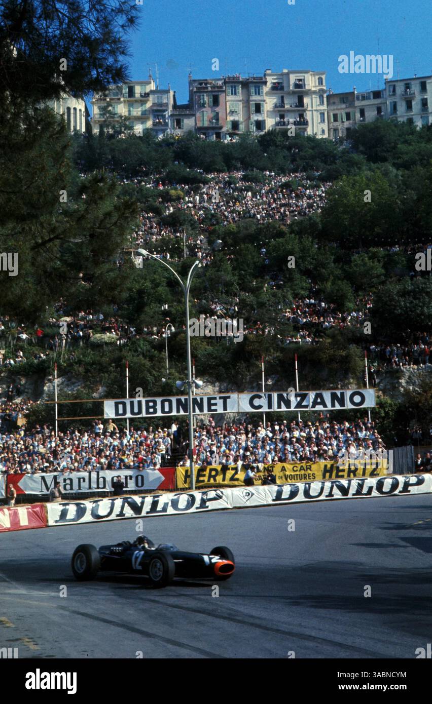 Jackie Stewart (GBR) BRM P261...Grand Prix de Monaco, Monaco, Monte Carlo, 22 juin 1966 (crédit image : ©Sutton Motorsports/ZUMA Press) Banque D'Images