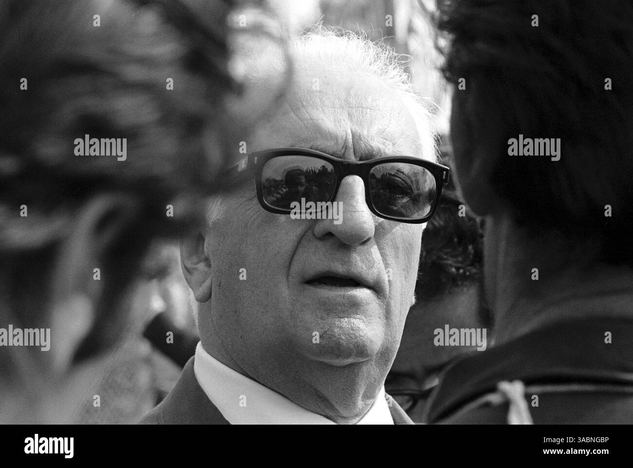 Enzo Ferrari a fait sa visite habituelle à Monza pendant la pratique. GP d'Italie, Monza, 5 septembre 1971 (crédit image : ©Sutton Motorsports/ZUMA Press) Banque D'Images