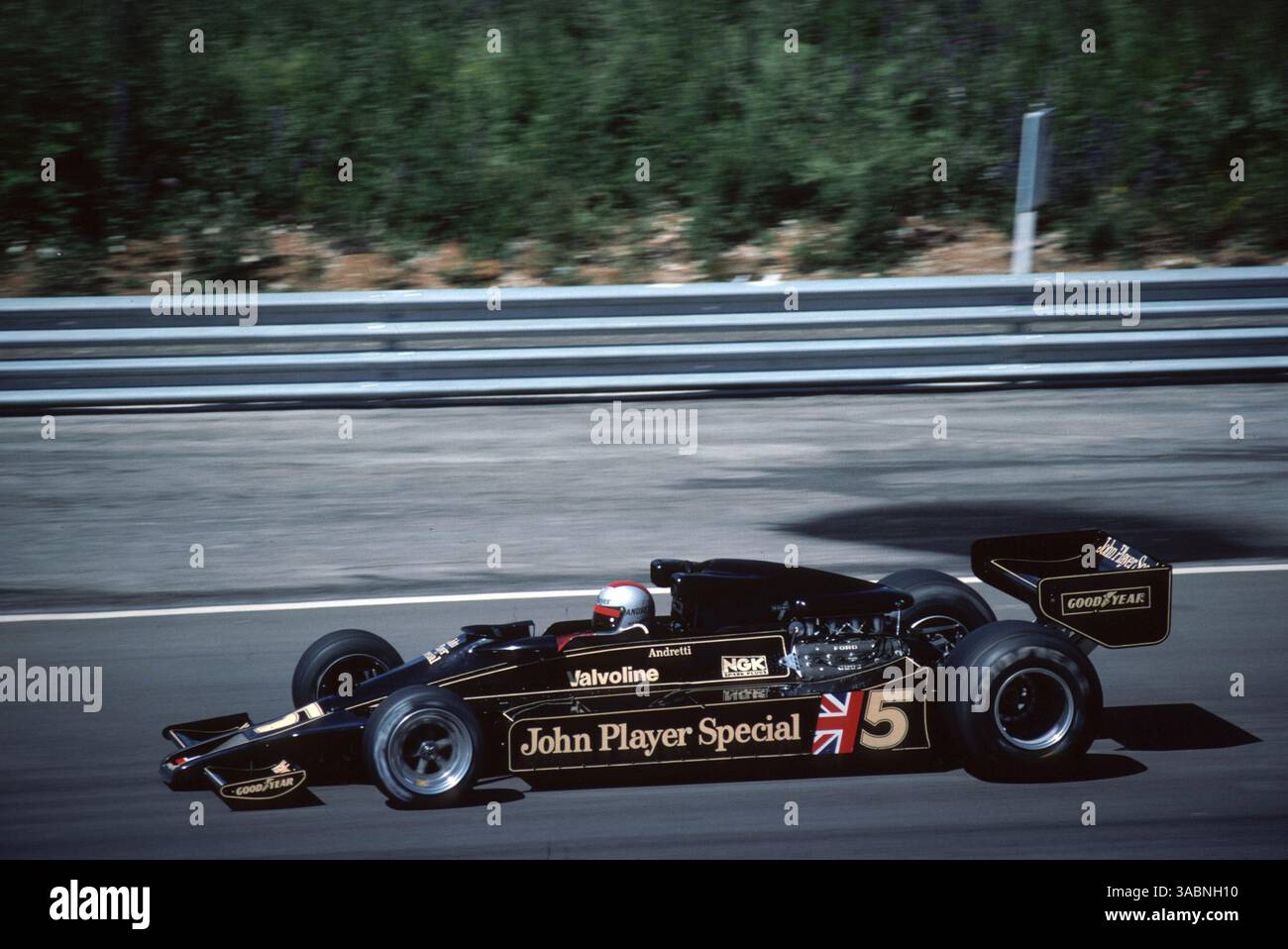 Vainqueur Mario Andretti(USA) Lotus 78..GP de France, Dijon-Prenois, 3 juillet 1977 (crédit image : ©Sutton Motorsports/ZUMA Press) Banque D'Images