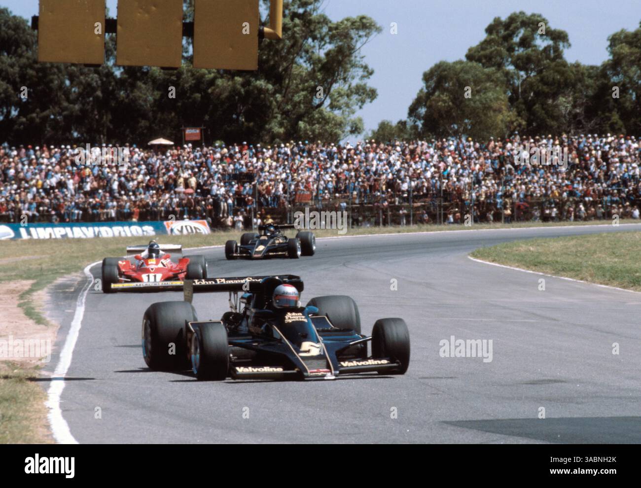 Vainqueur Mario Andretti(USA) Lotus 78.Argentine GP, 15 janvier 1978 (crédit image : ©Sutton Motorsports/ZUMA Press) Banque D'Images