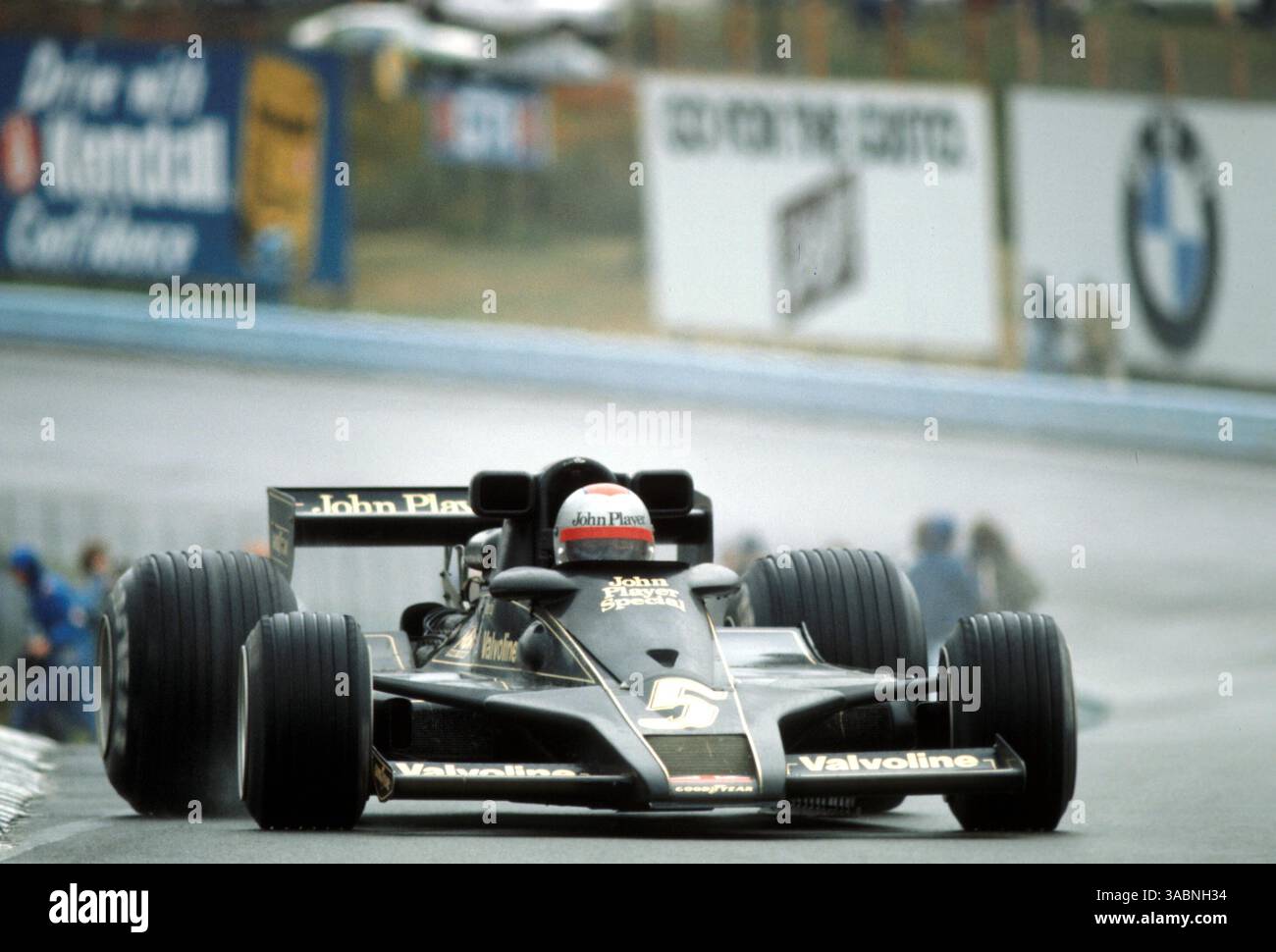 Mario Andretti(USA) Lotus 78, 2e place..US GP East, Watkins Glen, 2 octobre 1977 (crédit image : ©Sutton Motorsports/ZUMA Press) Banque D'Images