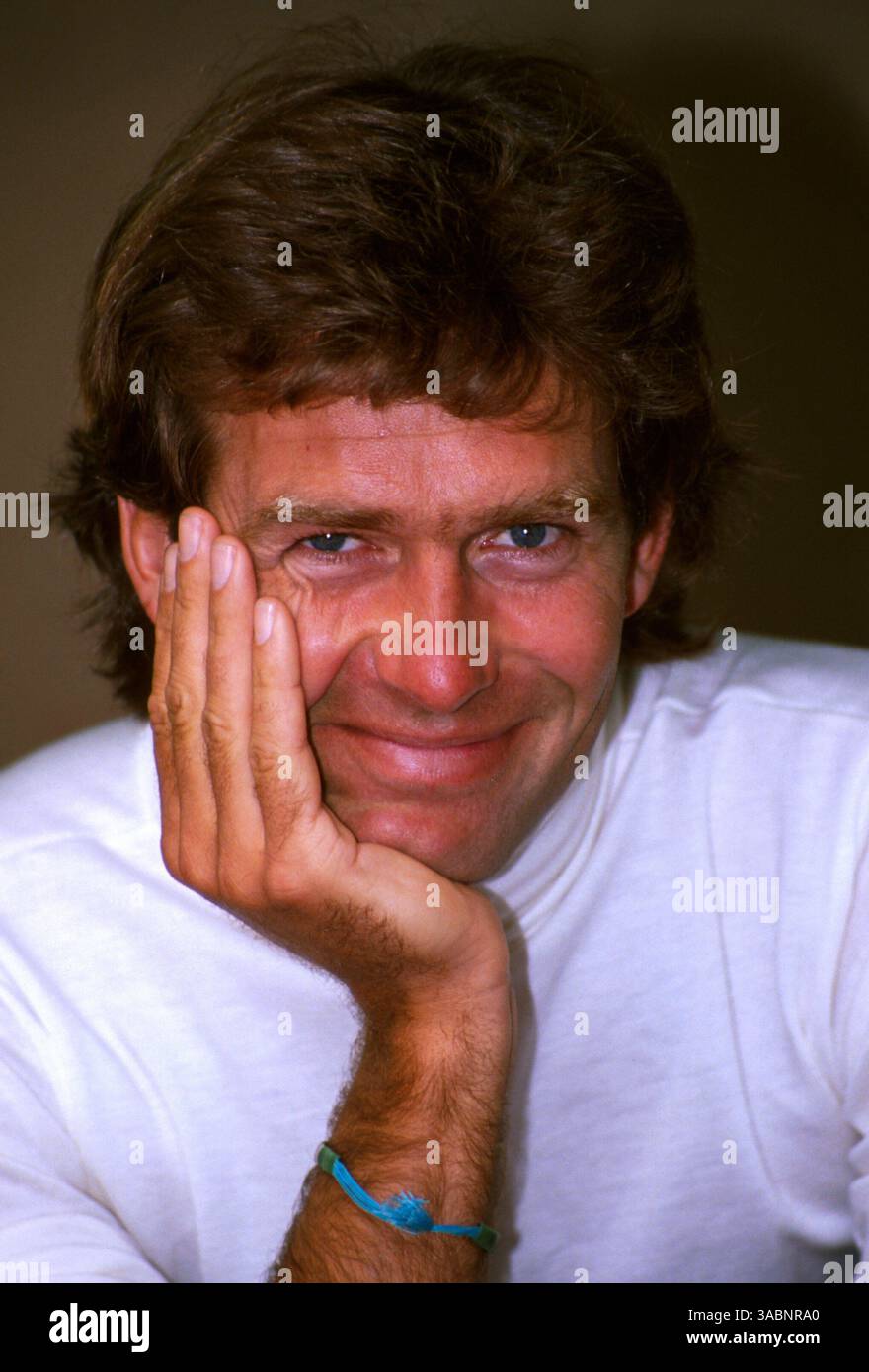 Christian Danner(GER) 1986.conduit pour Zakspeed, Osella et Arrows (crédit image : ©Sutton Motorsports/ZUMA Press) Banque D'Images