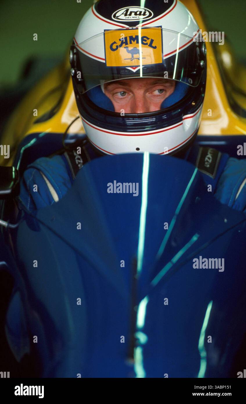 Jonathan Palmer (GBR). Championnat du monde de formule 1 1989. (Crédit image : ©Sutton Motorsports/ZUMA Press) Banque D'Images
