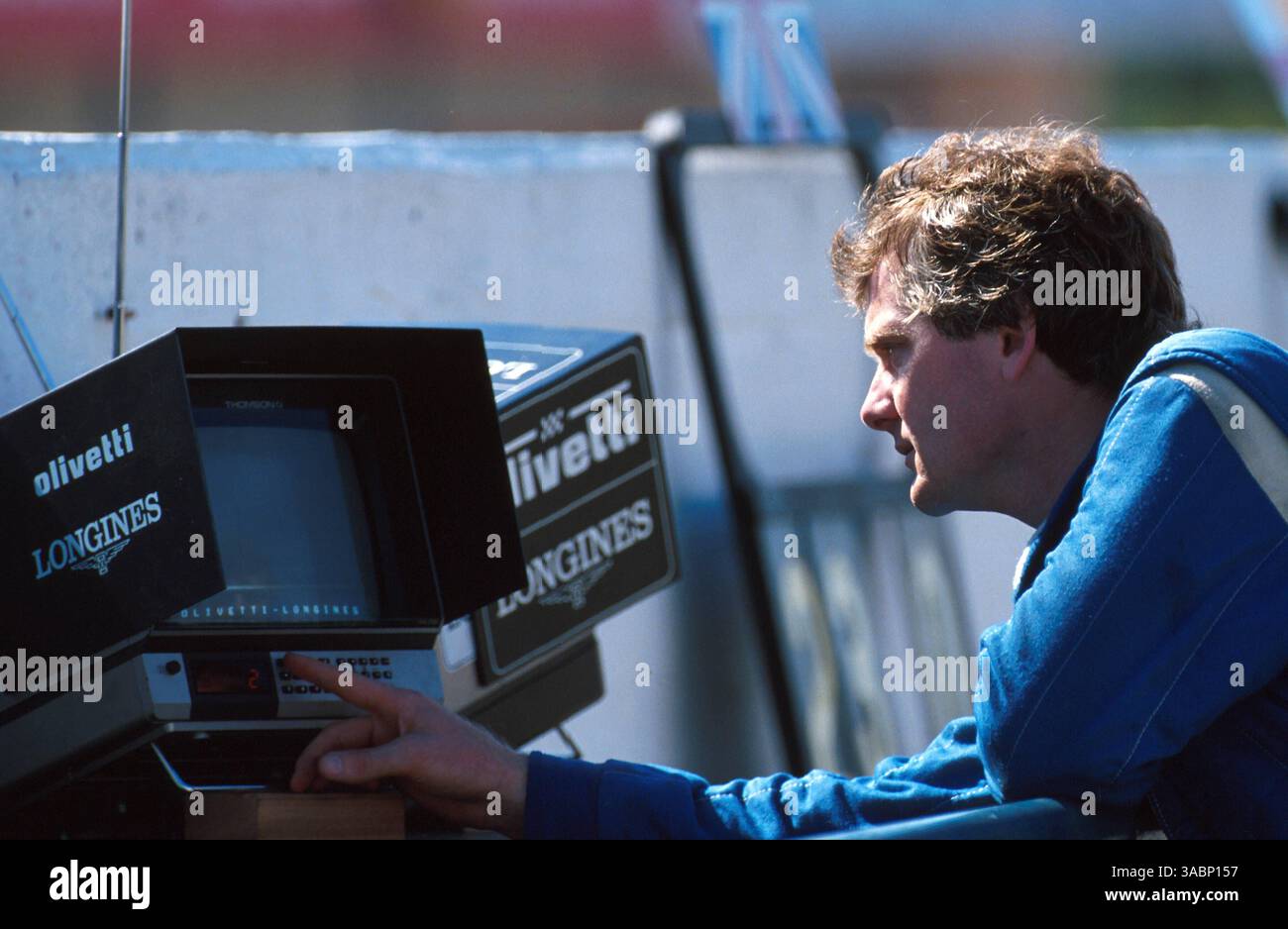 Jonathan Palmer (GBR). Championnat du monde de formule 1 1989 (crédit image : ©Sutton Motorsports/ZUMA Press) Banque D'Images