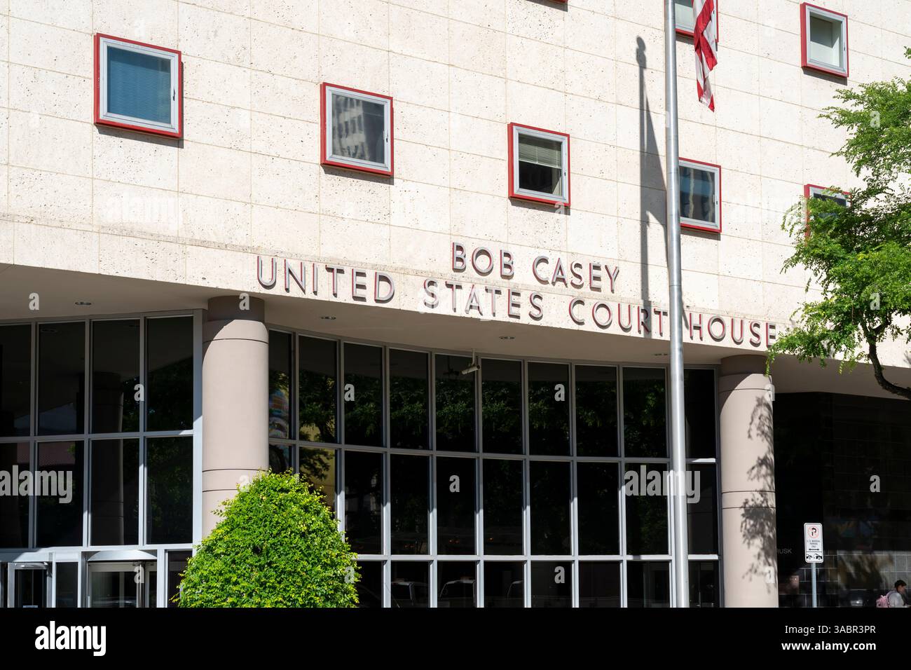 Bob Casey bâtiment du palais de justice des États-Unis à Houston, Texas, États-Unis. Banque D'Images