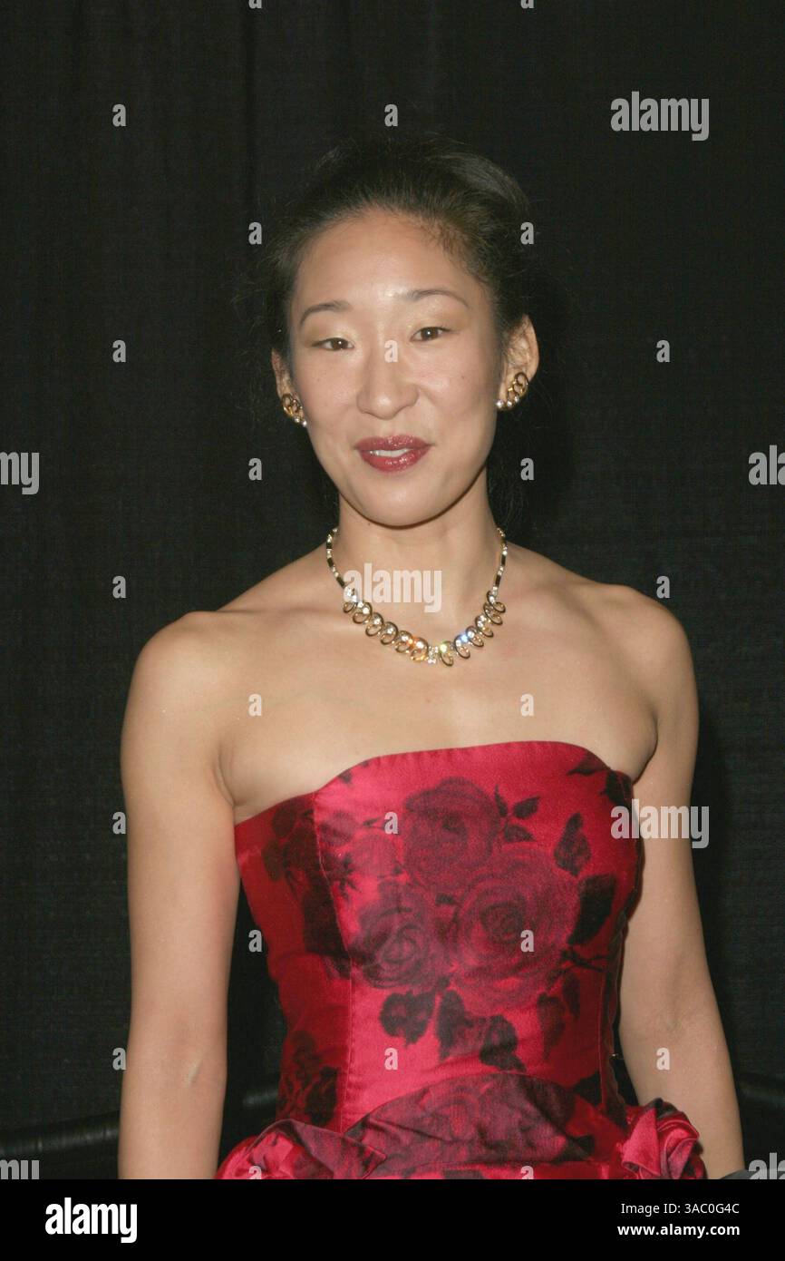 08 janv. 2005 ; Palm Springs, CA, États-Unis ; L'actrice SANDRA OH au 16e Festival annuel du film de Palm Springs, qui s'est tenu au Plam Spring Convention Center. Banque D'Images