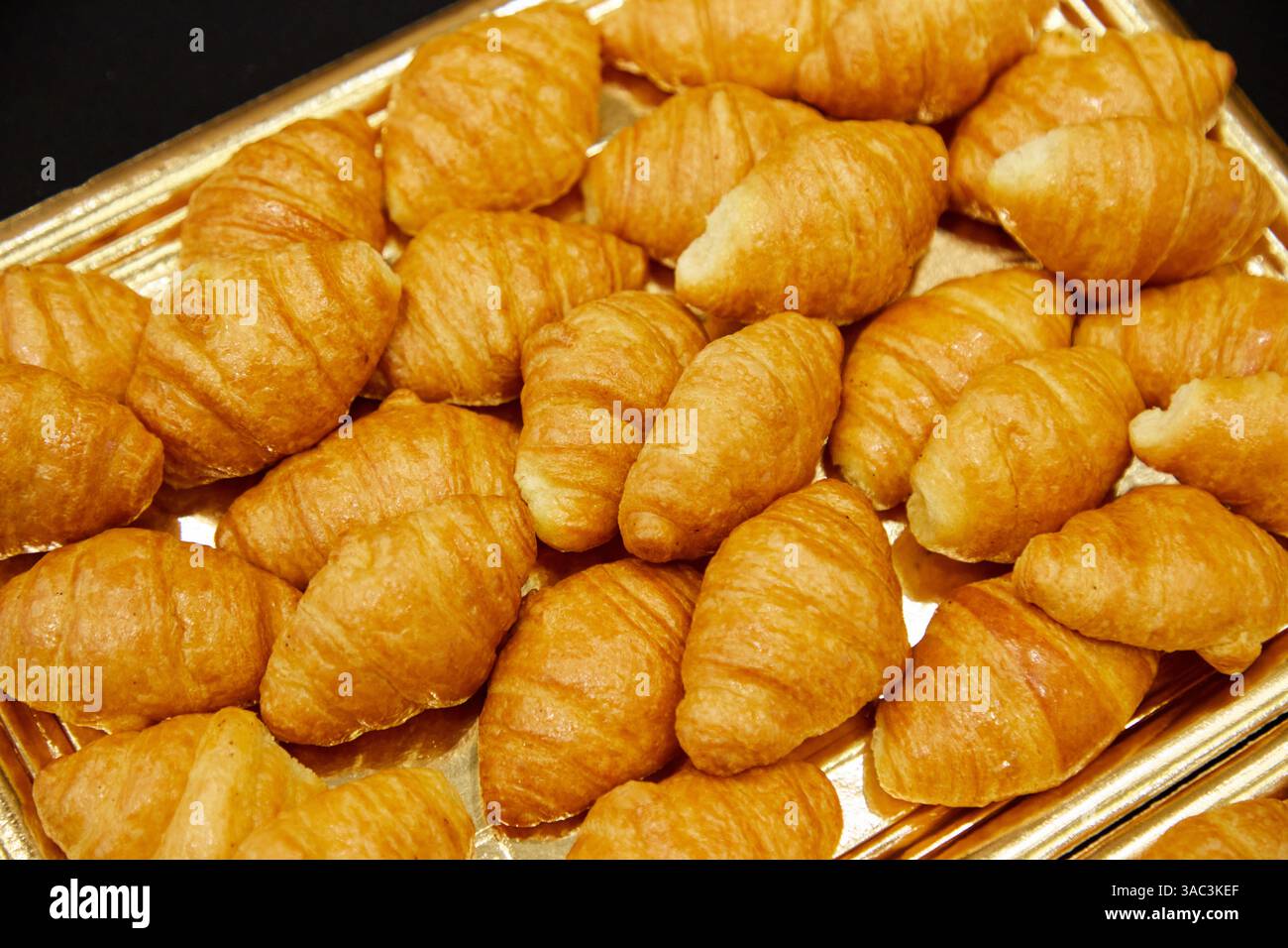 Pâtisseries, croissant, restauration, petit déjeuner d'affaires, événement, congrès Banque D'Images