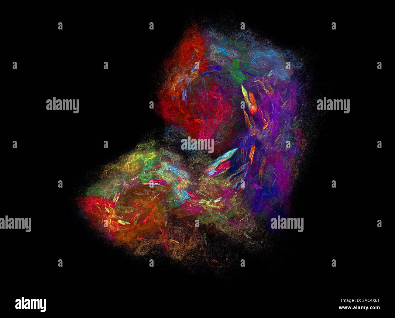 Résumé fractal Banque D'Images