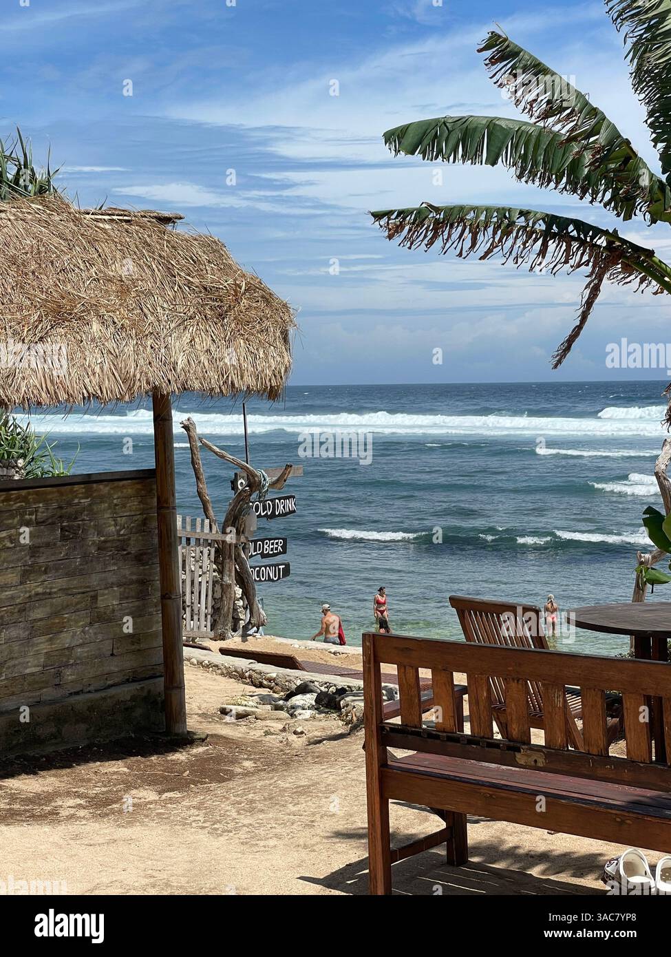 J'ai besoin de vitamine SEA - emmenez-moi à Bali - Image de stock capturée avec un smartphone