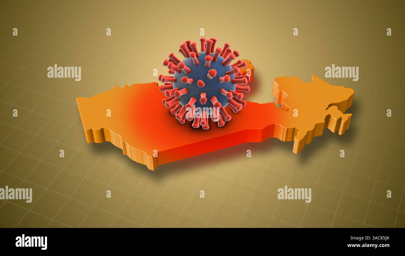 Augmentation des cas d'infection par le VPH dans tout le pays Banque D'Images