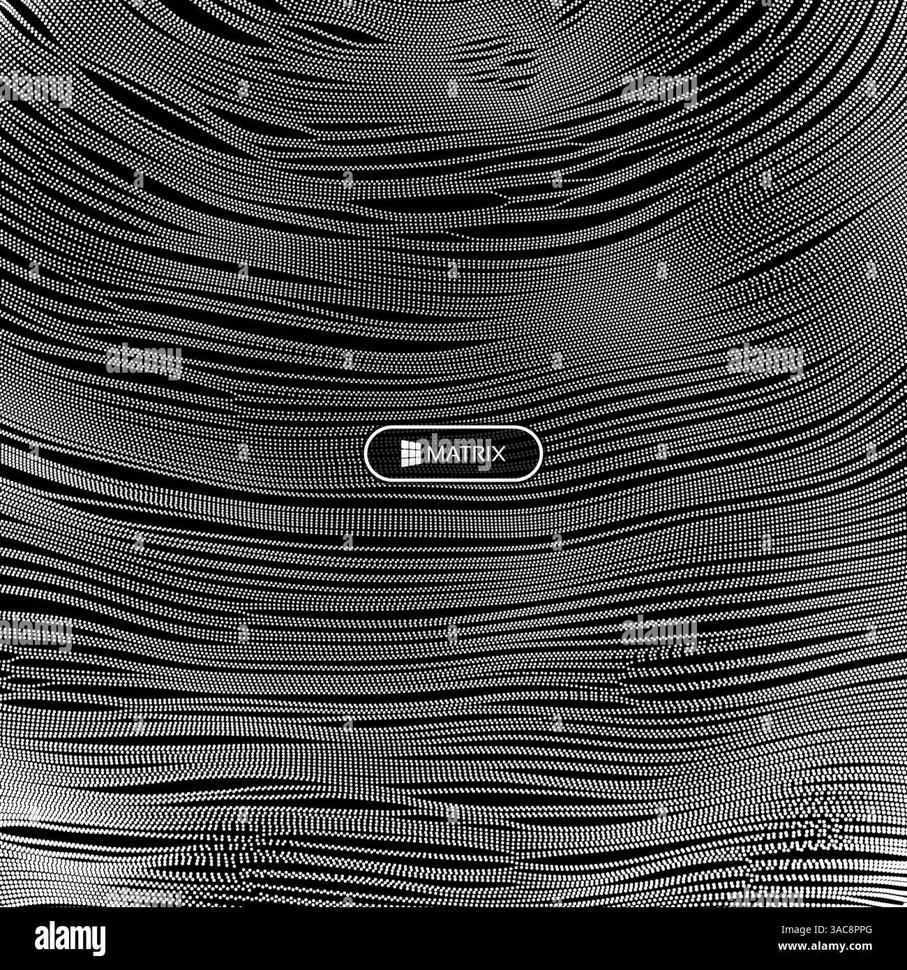 Tableau avec particules dynamique. La technologie 3D de style futuriste. Résumé fond. Vector illustration. Illustration de Vecteur