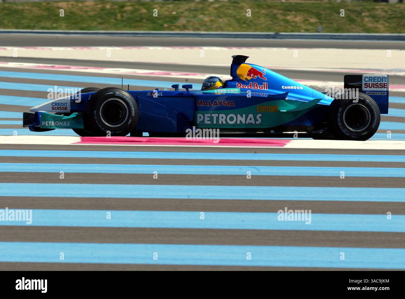 Nick Heidfeld (GER) Sauber Petronas C21 teste seulement 3 jours après son énorme crash en Autriche..essais de formule 1, 15 - 17 mai 2002.Paul Ricard, France...IMAGE NUMÉRIQUE. (Crédit image : ©Sutton Motorsports/ZUMA Press) Banque D'Images