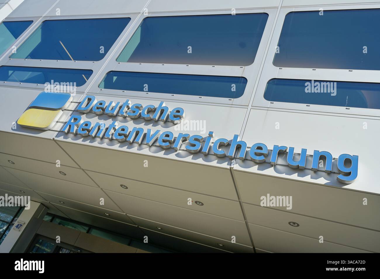 Deutsche Rentenversicherung, Hohenzollerndamm, Wilmersdorf, Berlin, Deutschland Banque D'Images