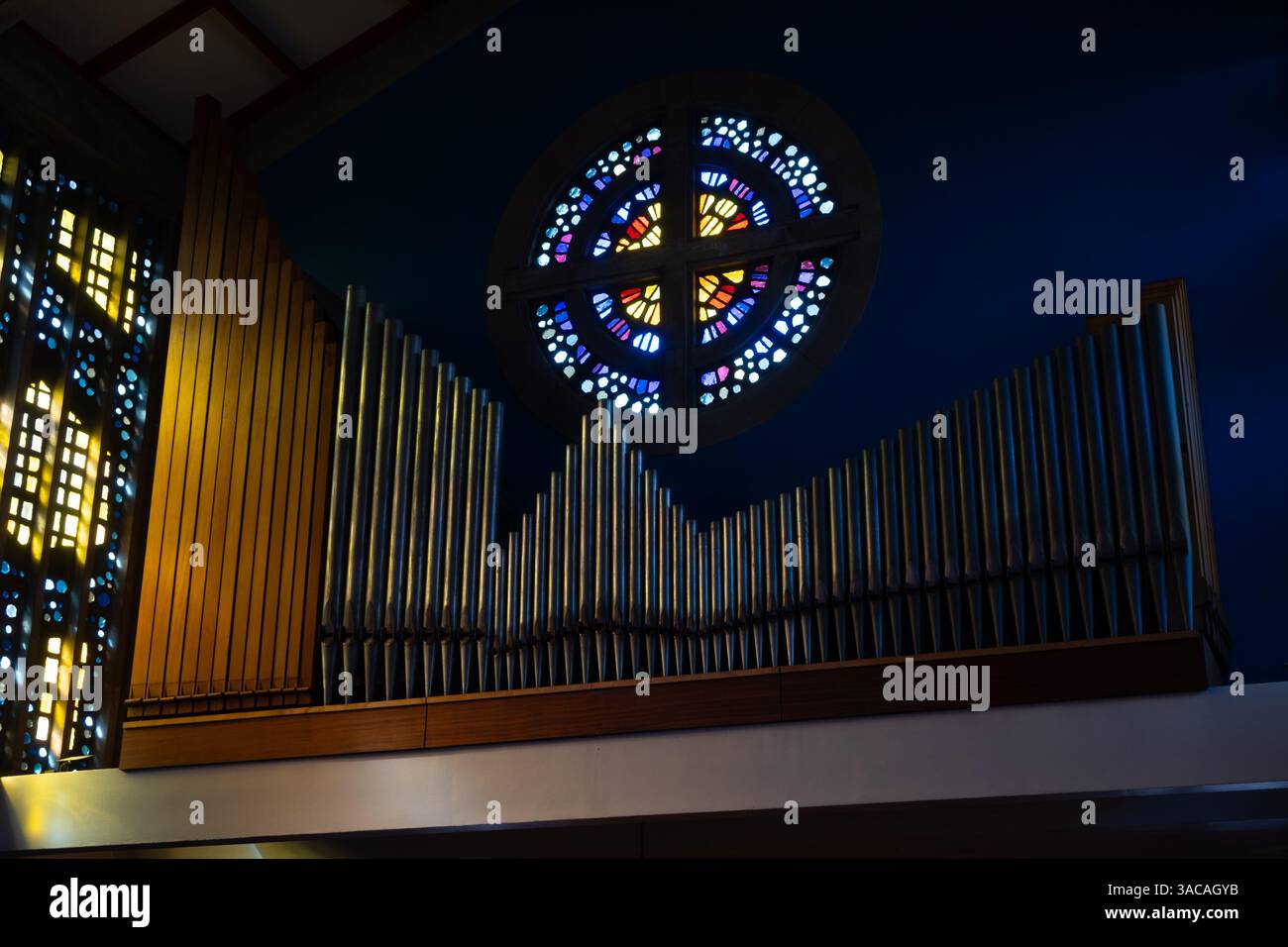 Église de notre-Dame Catholique, Lillington, Warwickshire, Angleterre, Royaume-Uni Banque D'Images