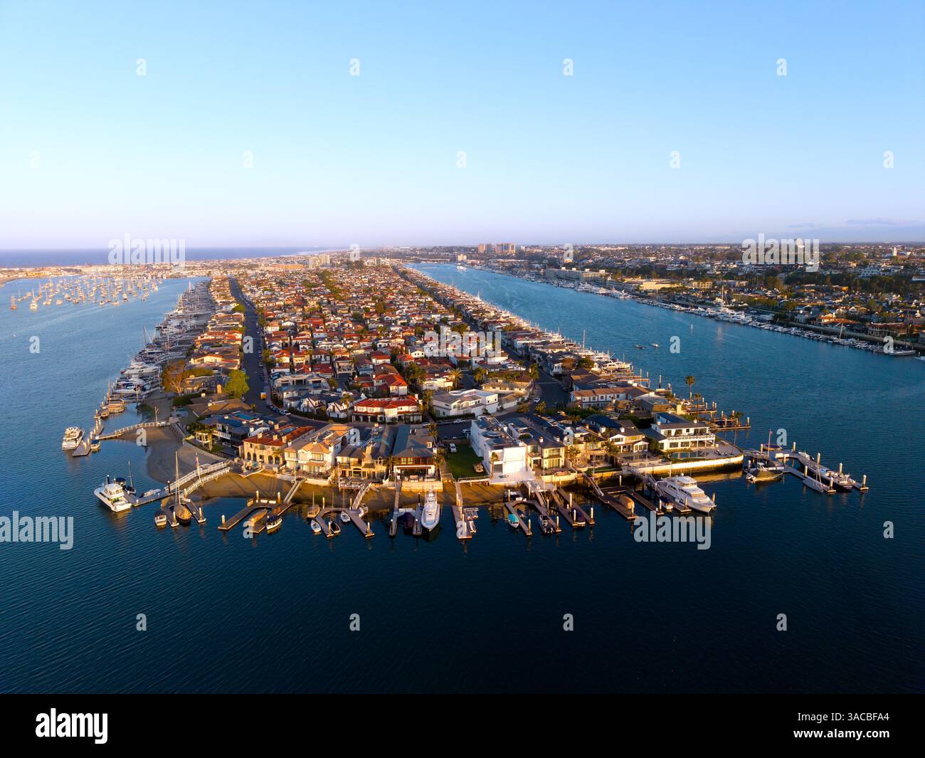 Newport Beach Californie Banque D'Images