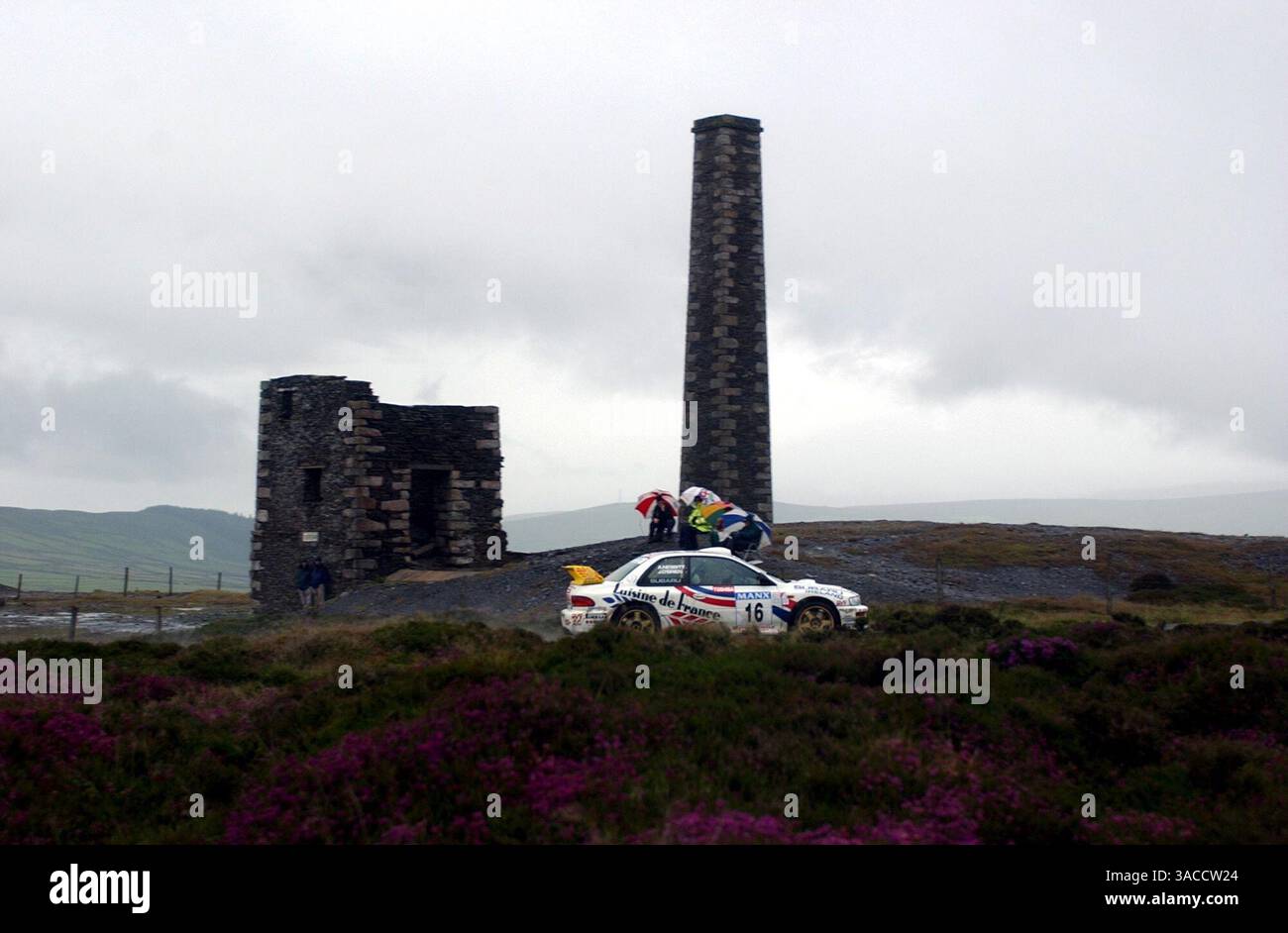 British Rally Championship..Round 5..Manx International Rally, 1-3 août 2002..Douglas, Île de Man..Andrew Nesbitt. Image numérique (crédit image : ©Sutton Motorsports/ZUMA Press) Banque D'Images