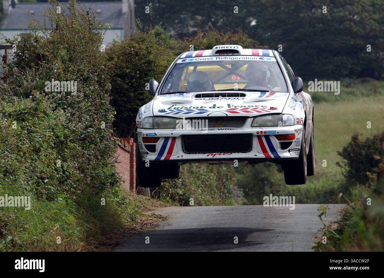 British Rally Championship..Round 5..Manx International Rally, 1-3 août 2002..Douglas, Île de Man..Andrew Nesbitt. Image numérique (crédit image : ©Sutton Motorsports/ZUMA Press) Banque D'Images