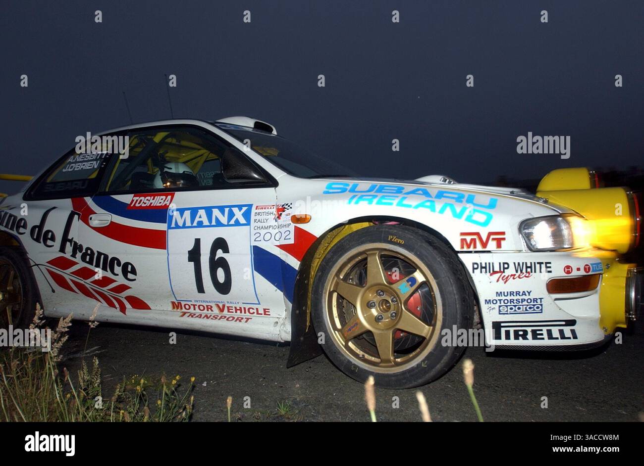 British Rally Championship..Round 5..Manx International Rally, 1-3 août 2002..Douglas, Île de Man..Andrew Nesbitt..image numérique (crédit image : ©Sutton Motorsports/ZUMA Press) Banque D'Images