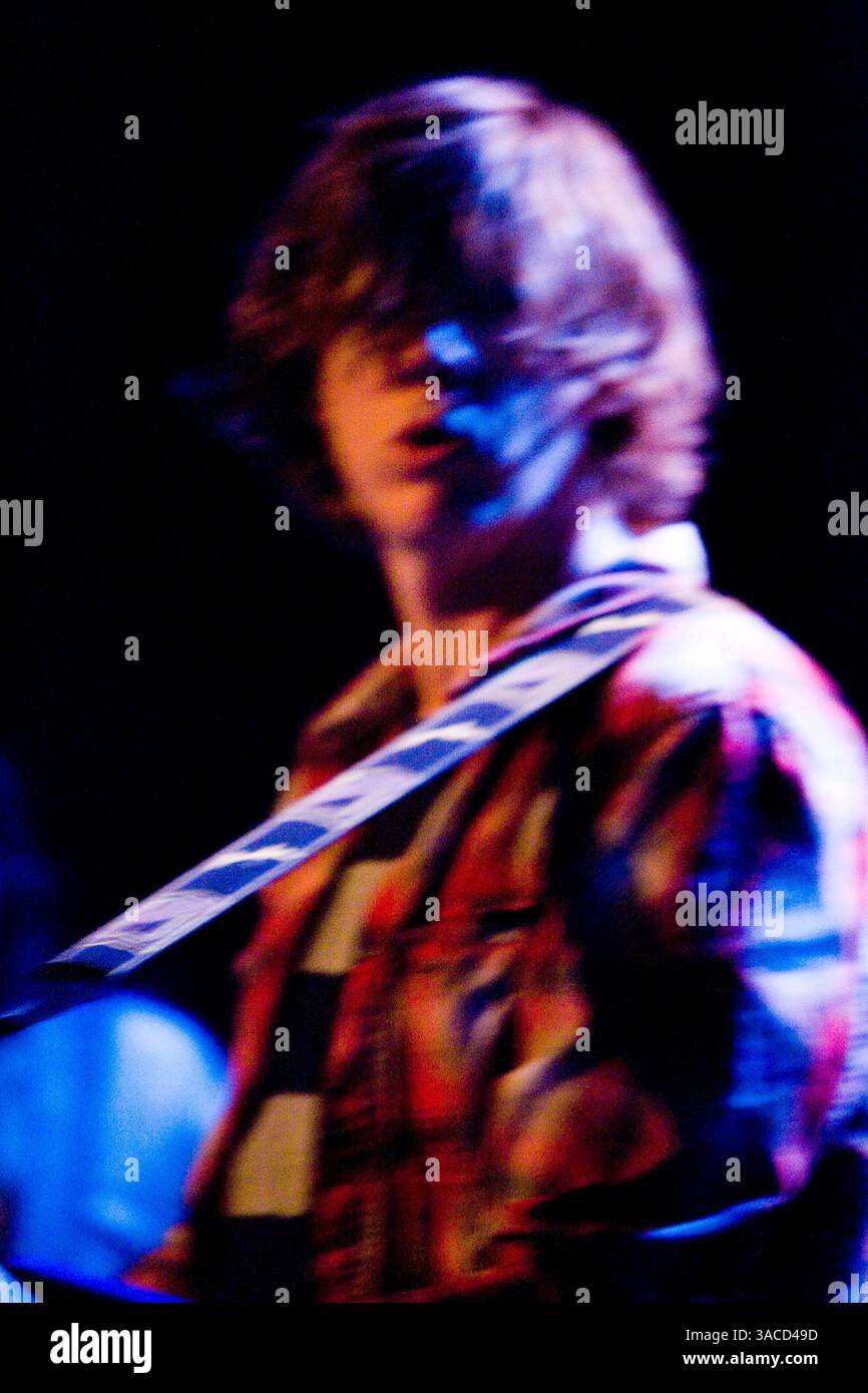 26 septembre 2007 - New York, New York, USA - le musicien THURSTON MOORE, photographié en concert le 26 septembre 2007, Brooklyn, New York. (Crédit image : © Beowulf Sheehan/ZUMA Press) Banque D'Images