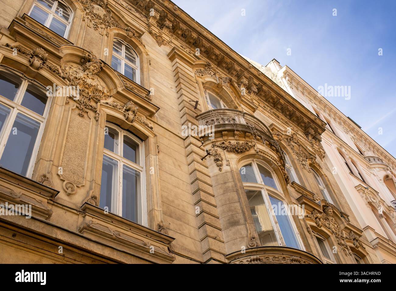 Budapest, Hongrie - 18 juin 2023 : bâtiment historique dans le centre-ville Banque D'Images