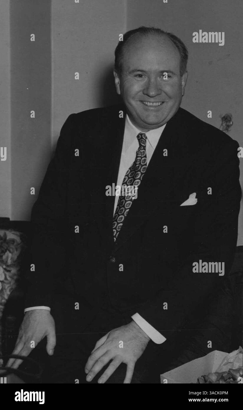 Robert Butler ambassadeur américain. 24 décembre 1947. Banque D'Images