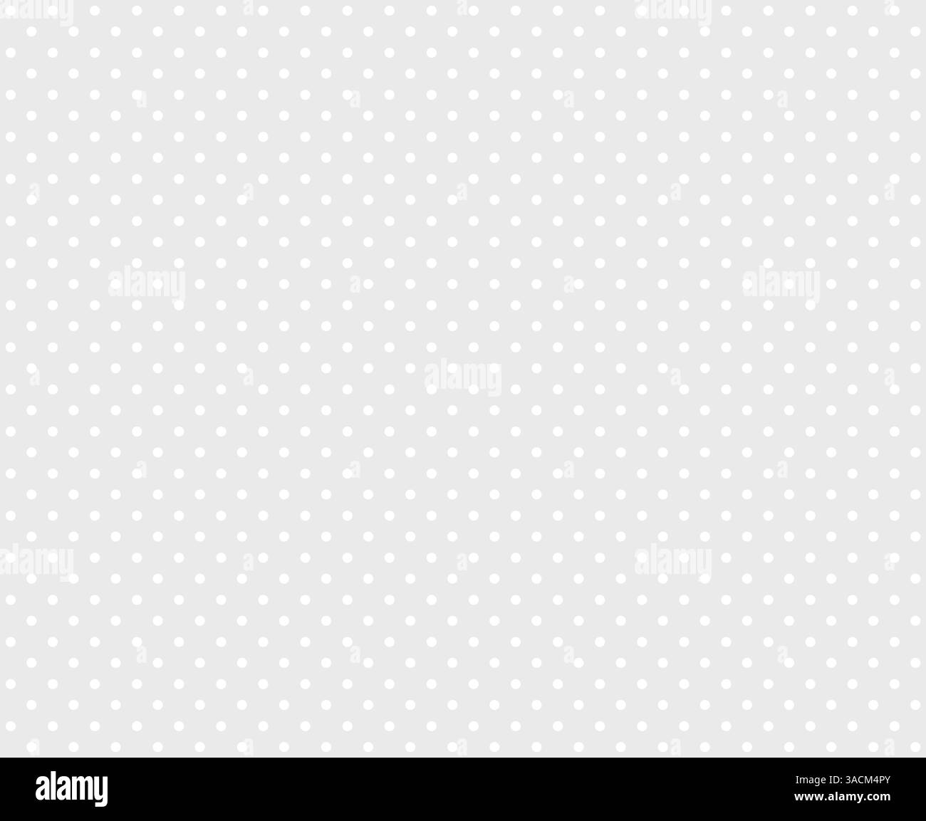 Motif de points gris clair blanc Banque D'Images