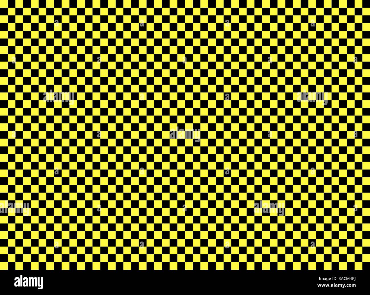 Fond sans couture - texture damée en noir et jaune Banque D'Images