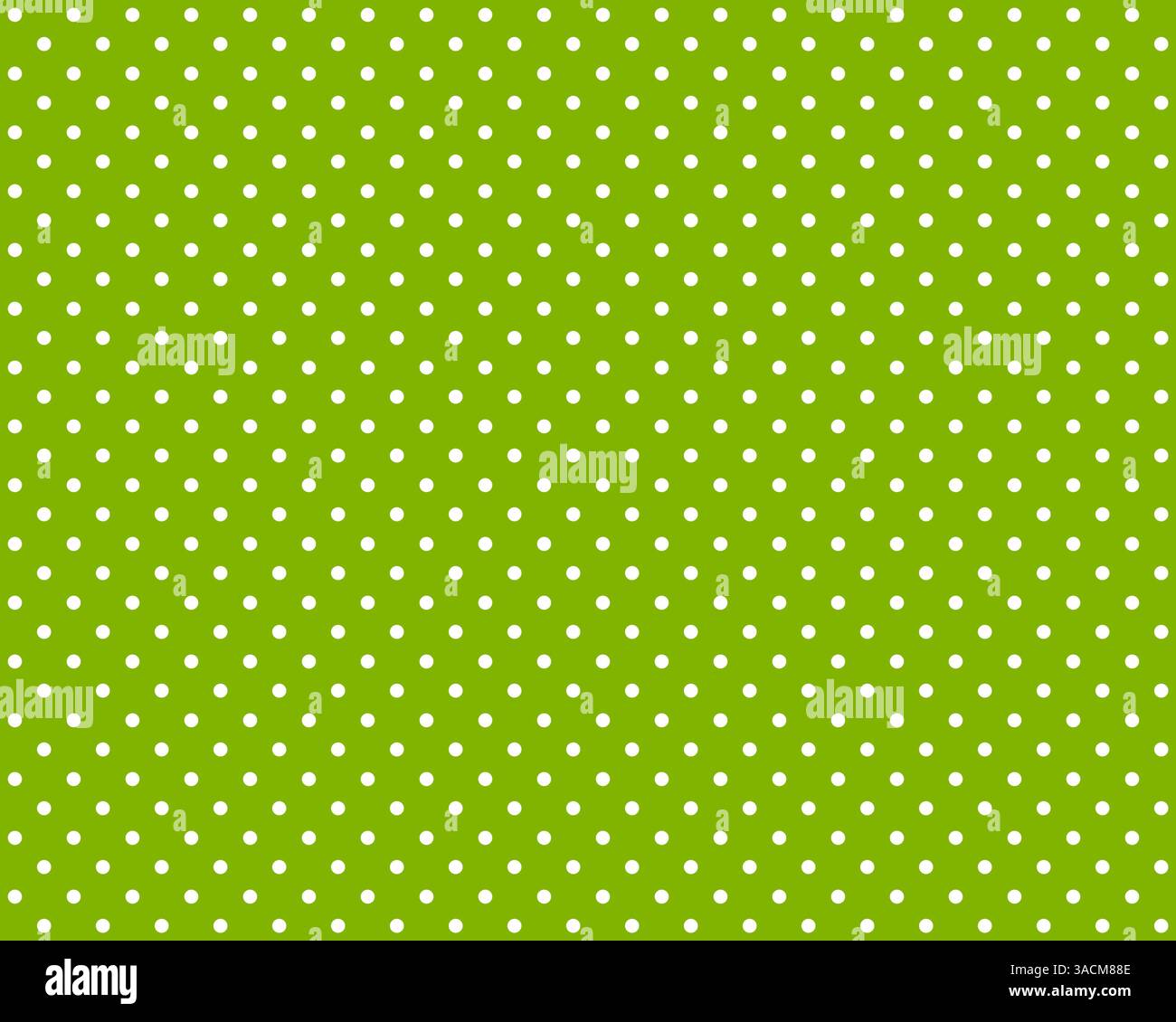 Fond pointillé en vert et blanc comme modèle pour cartes, invitations ou textures Banque D'Images