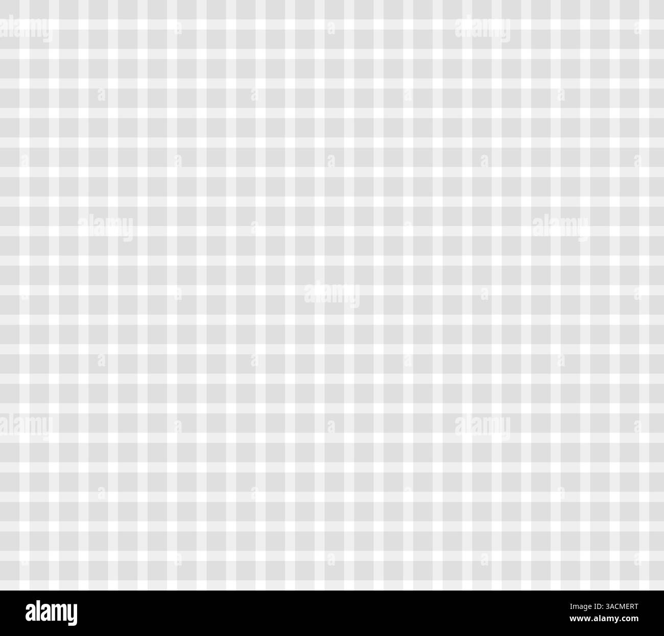 Illustration d'une nappe à carreaux blanc gris clair Banque D'Images