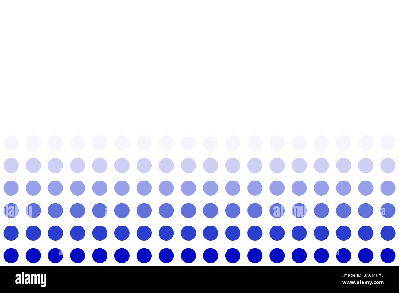 Modèle de fond : dégradé de couleurs de points bleu bleu clair et espace libre de texte Banque D'Images