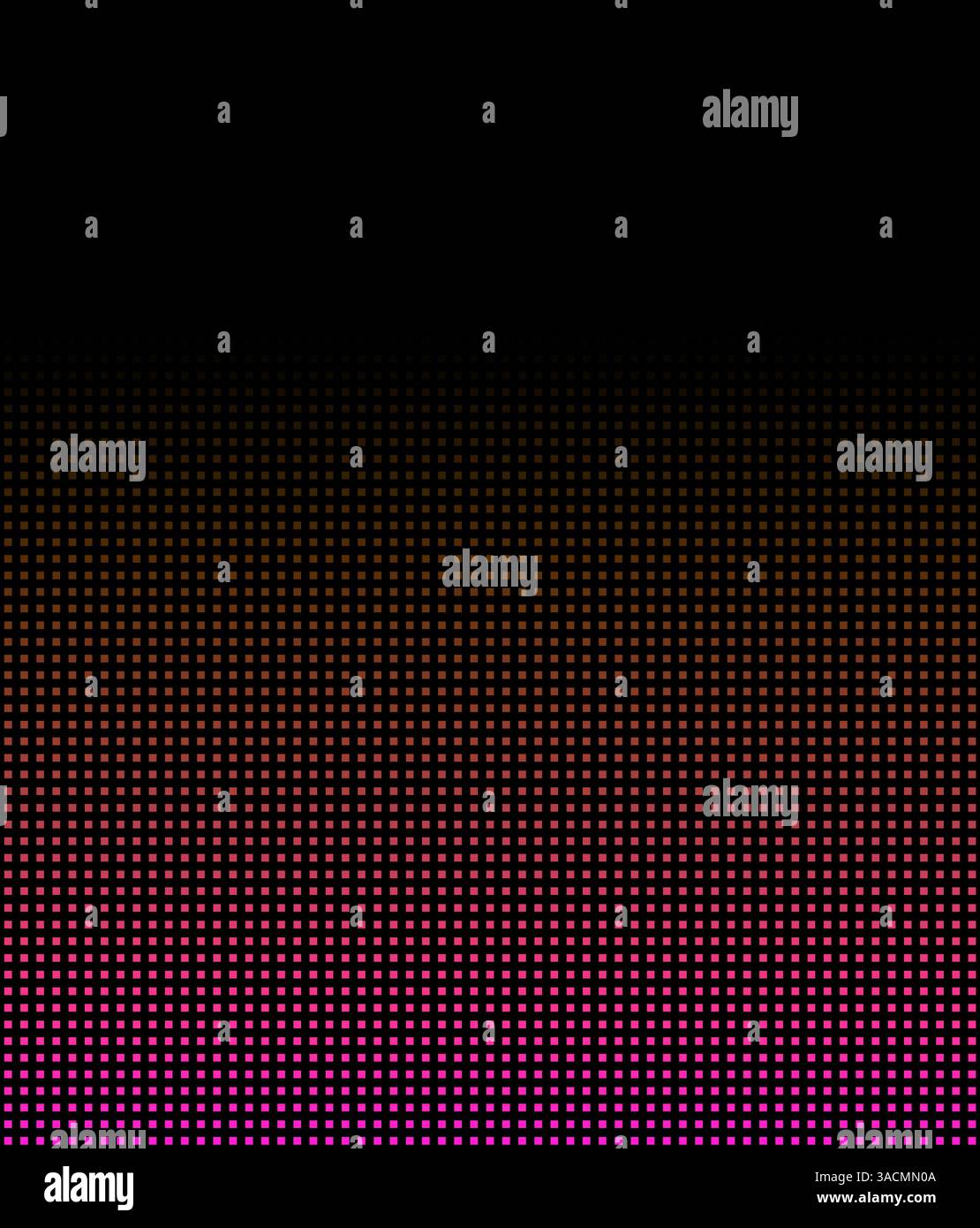 Fond avec dégradé de couleurs de petits pixels en rose noir Banque D'Images