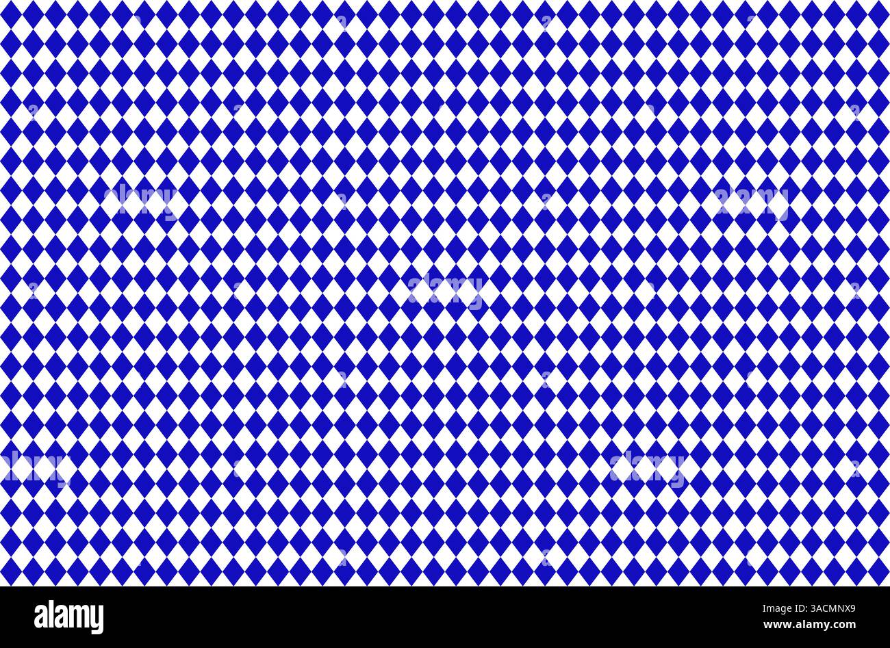 Motif diamant bavarois sans couture en bleu foncé et blanc comme fond Banque D'Images
