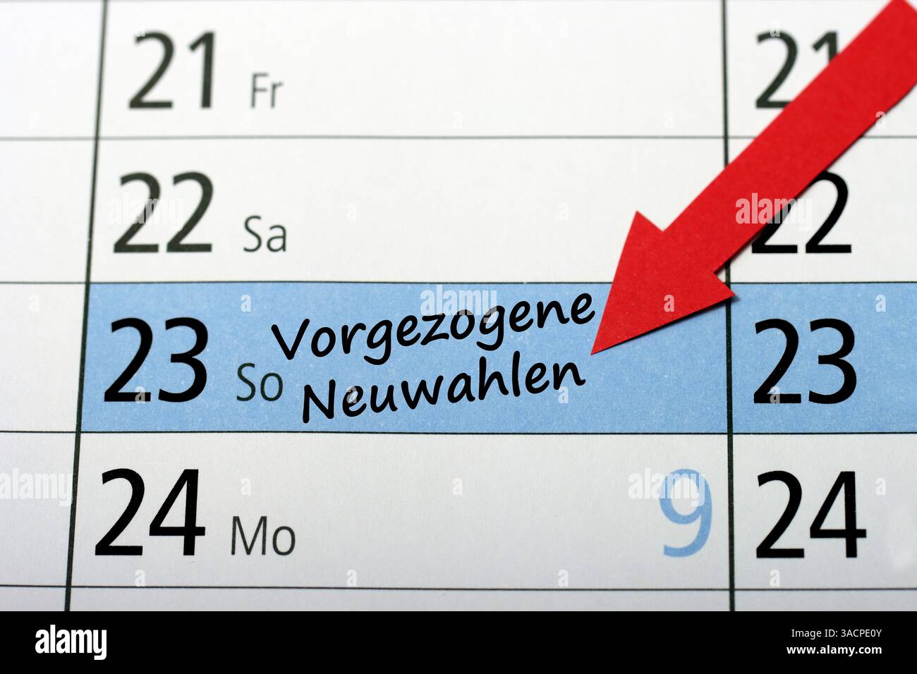 Élection dimanche élection Bundestag Banque D'Images