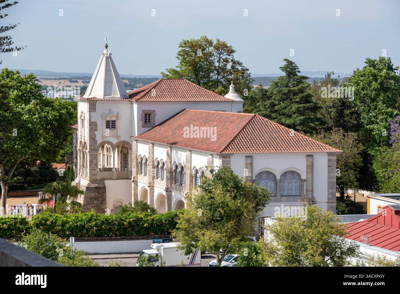 Ancien palais royal ou Palacio de Dom Manuel à Evora, Portugal Banque D'Images