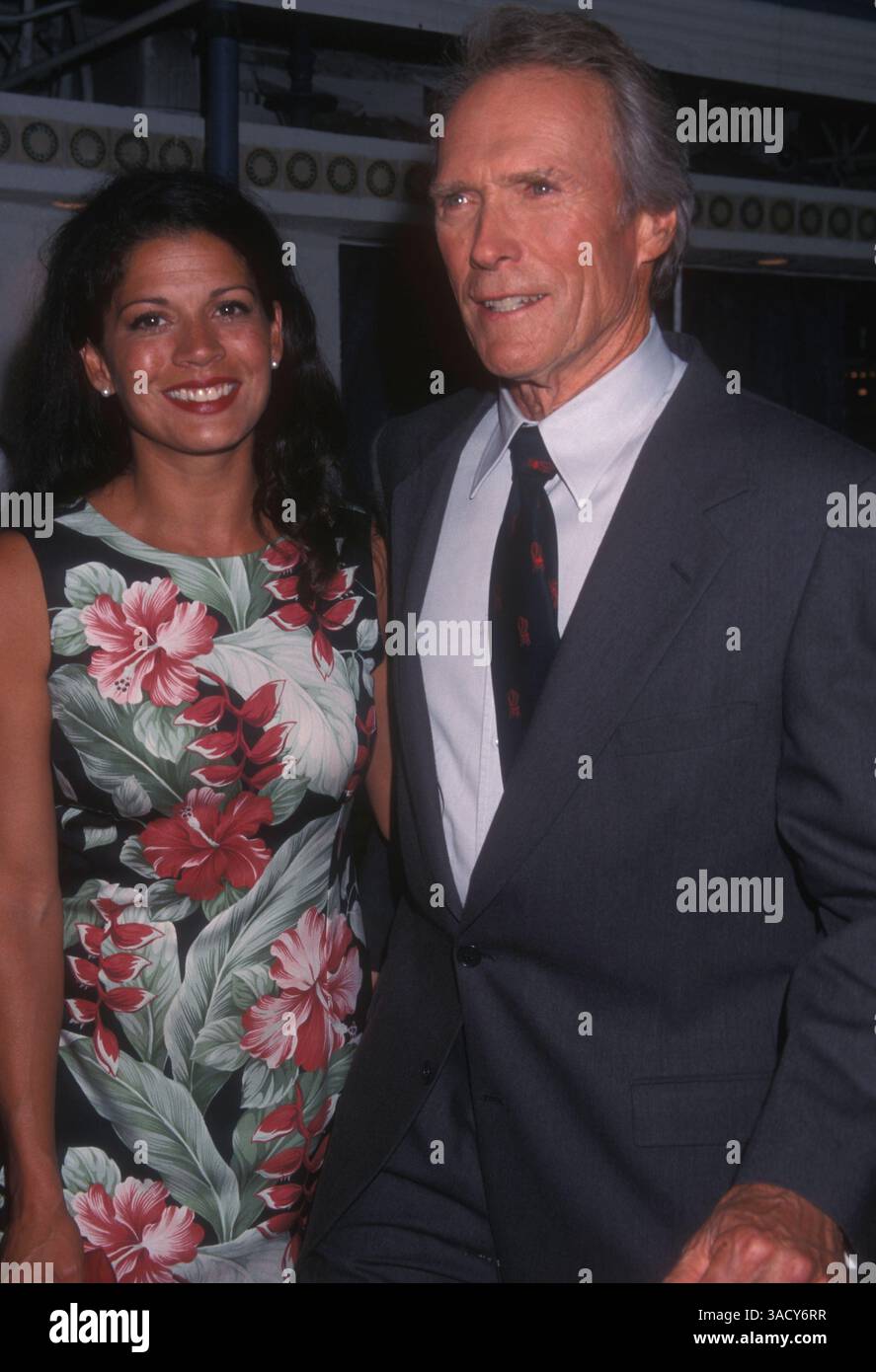 01 août 2000 - Hollywood, Californie, États-Unis - Clint Eastwood et sa