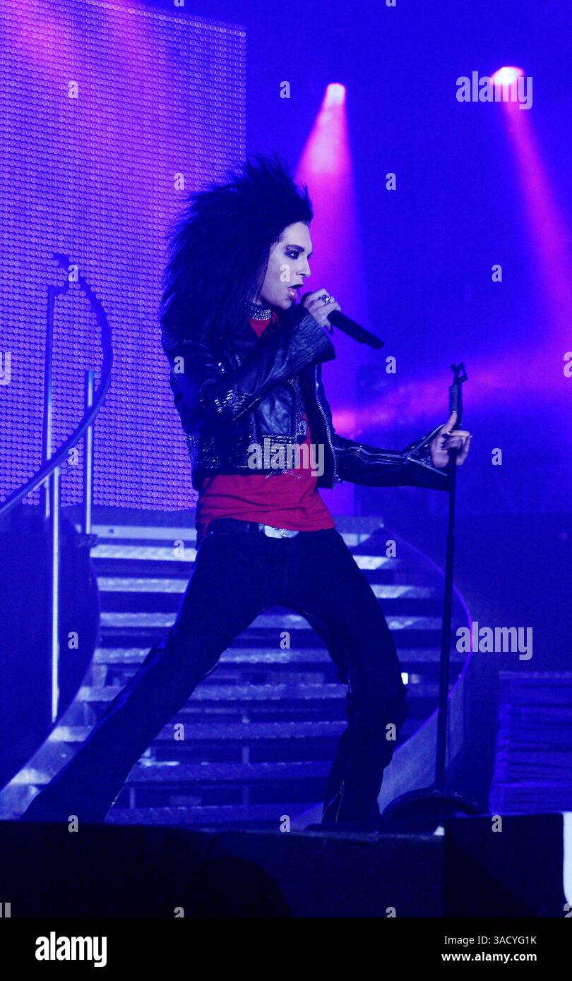 06 juil. 2008 - Rome, Italie - TOKIO HOTEL se produisant en concert au Rome Rock Festival à Rome (crédit image : Evandro Inetti/ZUMAPRESS.com) Banque D'Images