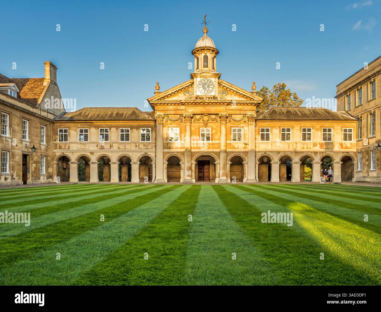 Université de Cambridge, Emmanuel College Banque D'Images Université de Cambridge, Emmanuel College Banque D'Images