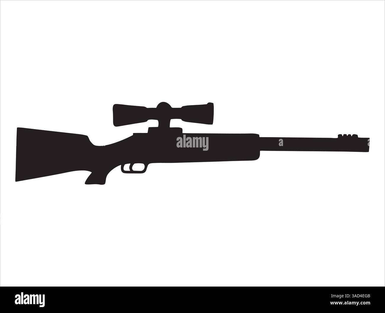 Silhouette de sniper de chasse au pistolet, illustration vectorielle sur fond blanc. Idéal pour les conceptions militaires, tactiques et sur le thème de la chasse. Illustration de Vecteur Silhouette de sniper de chasse au pistolet, illustration vectorielle sur fond blanc. Idéal pour les conceptions militaires, tactiques et sur le thème de la chasse. Illustration de Vecteur