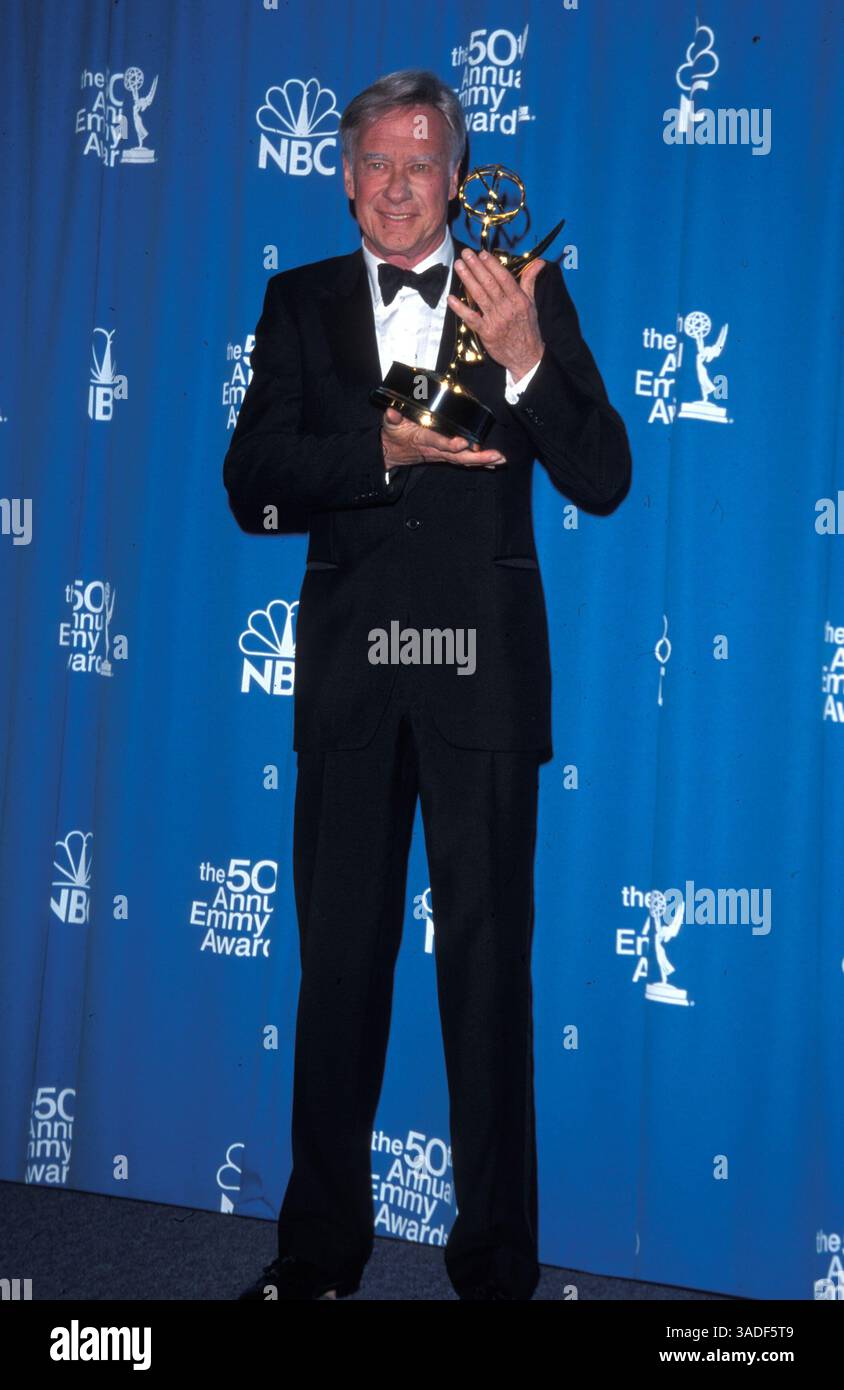 13 septembre 1998 ; Los Angeles, CA, États-Unis ; réalisateur JOHN FRANKENHEIMER @ 1998 Emmy Awards.. (Crédit image : Jane Caine/ZUMAPRESS.com) Banque D'Images