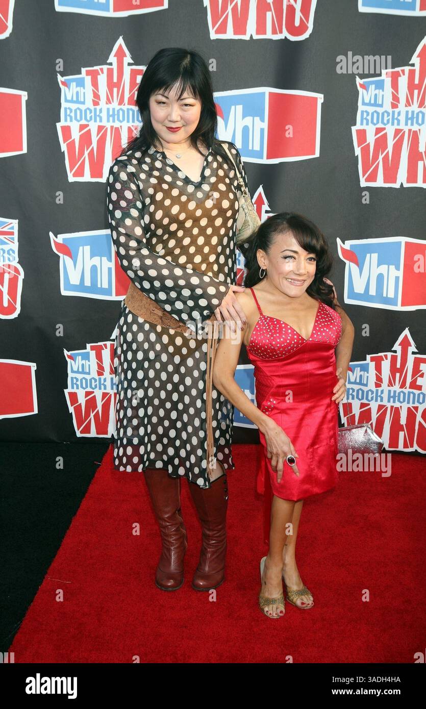 12 juil. 2008 - Los Angeles, Californie, États-Unis - MARGARET CHO et SELENA LUNA arrivent au VH1 Rock Honors : The Who au Pauley Pavilion à Los Angeles, Californie (crédit image : Krista Kennell/ZUMAPRESS.com) Banque D'Images