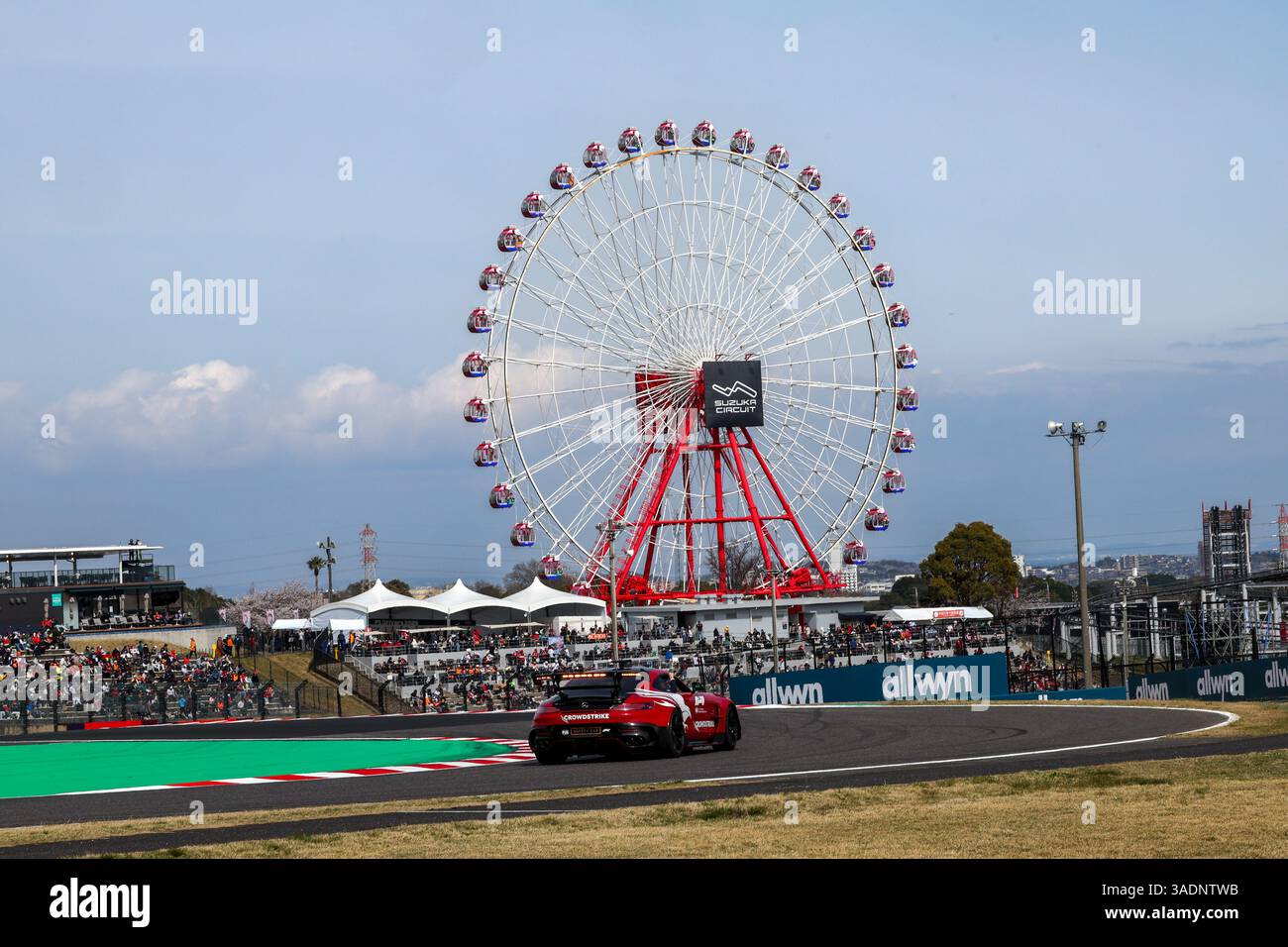 FIA Mercedes-AMG GT Black Series Safety car lors du Grand Prix du Japon de formule 1 Lenovo 2025, 3ème manche du Championnat du monde de formule 1 FIA 2025 du 4 au 6 avril 2025 sur le circuit de Suzuka, à Suzuka, au Japon Banque D'Images
