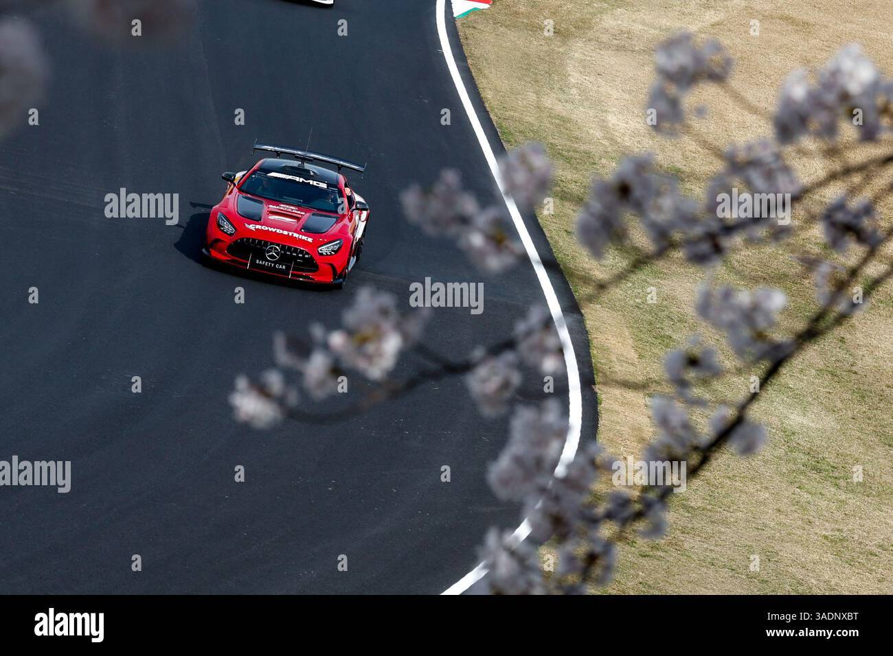 FIA Mercedes-AMG GT Black Series Safety car lors du Grand Prix du Japon de formule 1 Lenovo 2025, 3ème manche du Championnat du monde de formule 1 FIA 2025 du 4 au 6 avril 2025 sur le circuit de Suzuka, à Suzuka, au Japon Banque D'Images