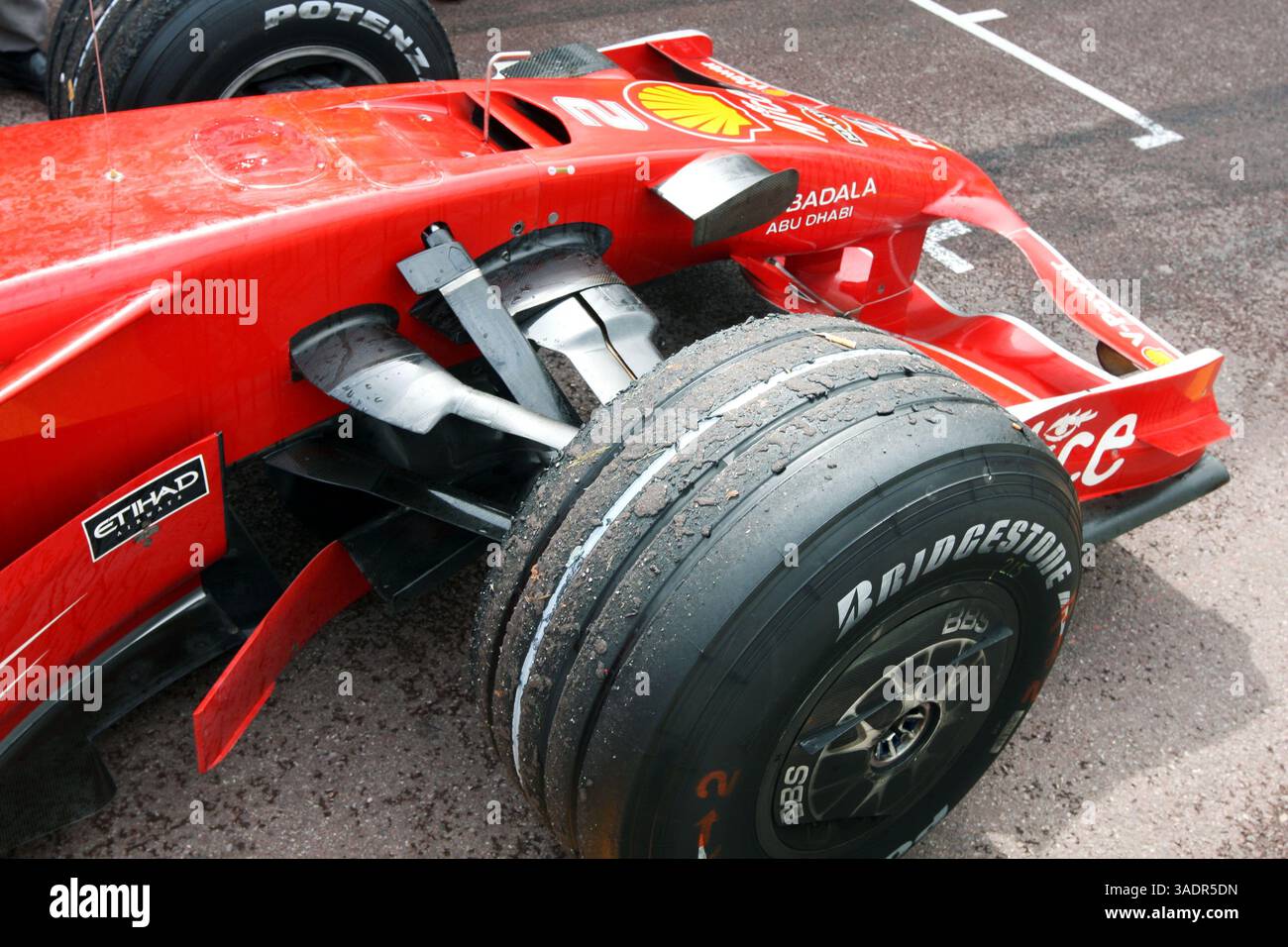 Ferrari F2008 de Felipe Massa (crédit image : Sutton Motorsports/ZUMAPRESS.com) Banque D'Images